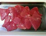 安い赤身マグロで簡単漬け丼作り方2写真