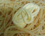 お弁当に！ランチに！簡単鮭フレークパスタ作り方3写真