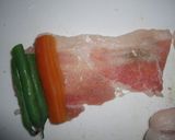 ☆簡単☆いんげんと人参の豚肉ロール作り方4写真