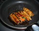 ☆簡単☆いんげんと人参の豚肉ロール作り方6写真