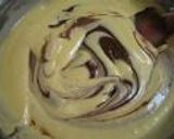 チョコレートマーブルオレンジスフレケーキ作り方13写真