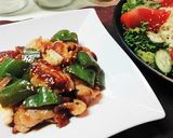 ＊鶏もも肉とピーマンのさっぱり炒め＊作り方5写真