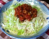 濃厚ミートソースのじゃじゃ麺作り方6写真