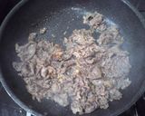 塩麹肉醤油麹コンニャクかさましすき焼き丼作り方5写真