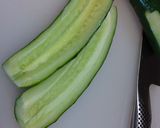 すぐ食べて！胡瓜の塩昆布和え〜♪作り方2写真