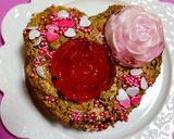 手越くん誕生日☆バラゼリーコーヒーケーキ作り方36写真