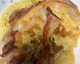 簡単　豚焼きお好み焼き作り方3写真