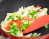 ✿牛丼＠オイスターソース風味＠黄身で❤✿作り方3写真
