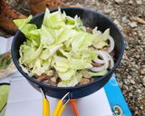 【山ご飯】肉野菜炒め作り方8写真