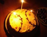 デコ　バースデーケーキ作り方8写真