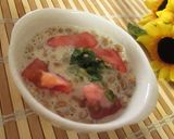 ヘルシー♫納豆＆豆乳のなめらかスープ作り方3写真