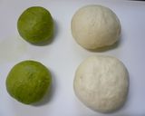 ✿抹茶＆あん入り「和」食パン✿作り方5写真