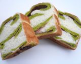 ✿抹茶＆あん入り「和」食パン✿作り方12写真