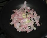 ベーコン&ナスの♪とろ～りチーズ丼作り方2写真