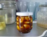 晩餐館焙煎にんにくでにんにく漬け作り方2写真