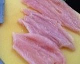 ささみで♪大葉チーズ＆梅ロール作り方2写真