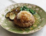 きのこソースのお豆腐ハンバーグ作り方17写真