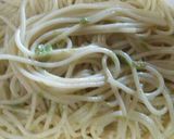バジルと塩麹トマトのカッペリーニ作り方3写真