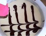 マーブル模様★ベイクドチーズケーキ作り方8写真