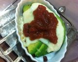 メキシカン料理アボカドチーズ焼き✨作り方3写真