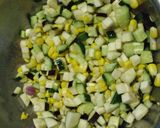 夏野菜旬サラダ☆とうもろこしナス胡瓜作り方3写真