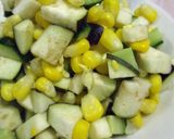 夏野菜旬サラダ☆とうもろこしナス胡瓜作り方4写真