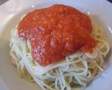 リメイクレシピ（ガスパチョ冷製パスタ）作り方5写真