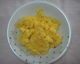 鶏ミンチのあんかけ風☆ 親子丼☺☺作り方2写真