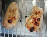 パリパリ♪モモ肉の照り焼きチキン！作り方4写真