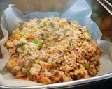 カラフル野菜とさきいかのおこわ作り方5写真