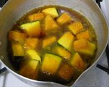 醤油・砂糖だけのシンプルかぼちゃの煮物作り方2写真