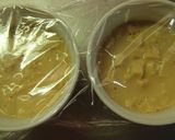 低糖質＊豆乳で高野豆腐のﾌﾟﾃﾞｨﾝｸﾞ作り方3写真