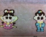 デコレーションケーキ♡チョコペン♪作り方6写真