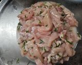 ごま香る しそ鶏むね肉のふんわり焼き作り方3写真