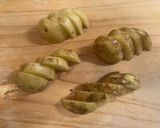 新じゃがカレー味のオープンオムレツ作り方1写真