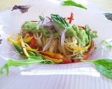 アボカドとバジルの冷製パスタ作り方10写真