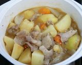 メープルシロップ入り肉じゃが作り方4写真