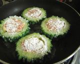 ゴーヤの肉詰め・・・作り方4写真