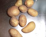 ぽてサラ☆豚肉巻き巻き作り方1写真