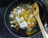 簡単カレー風味オムライス作り方4写真