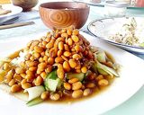 食べる大豆ドレッシングのキュウリサラダ作り方5写真
