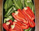 栄養たっぷり！ピーマンのひじき肉詰め作り方5写真