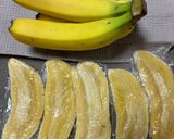 子供大喜び！簡単ぺたんこ冷凍バナナ作り方2写真