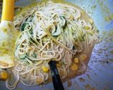 クリームコーンＤＥ冷製さっぱりそうめん作り方5写真
