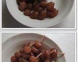 ○甘煮うずら豆○の串きんつば♪作り方1写真