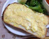 朝ごはんに！卵サンドのチーズトースト作り方4写真