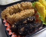 鶏胸肉のゴマ焼き作り方4写真