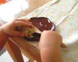 簡単＊さつま芋とりんごの茶巾しぼり作り方8写真
