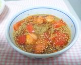 坦々麺風つけうどん作り方2写真