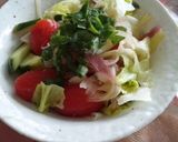 ☀　さっぱり薬味サラダ　☀作り方7写真